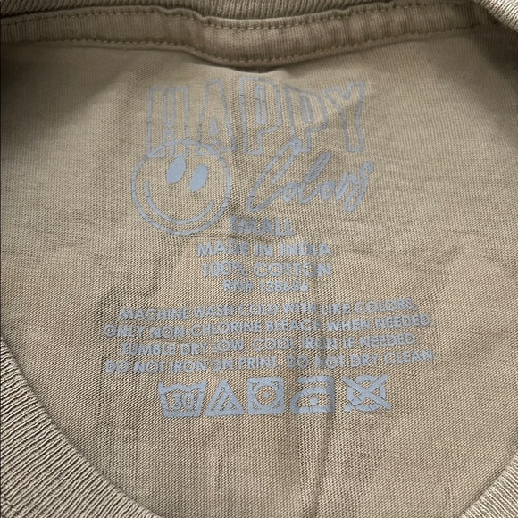 Happy Colors Forever Rock N Roll Graphic TShirt Size Small - Picture 2 of 5